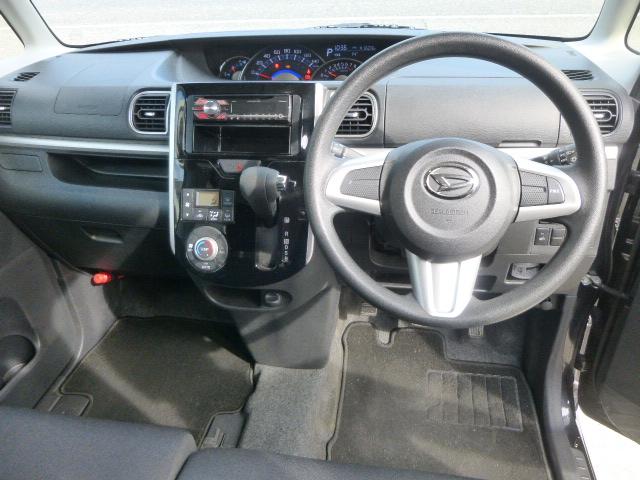 タント カスタムX CDチューナー 左パワースライドドア 運転席シートヒーター LEDオートライト LEDフォグライト オートAC オート電動格納ミラー(11枚目)