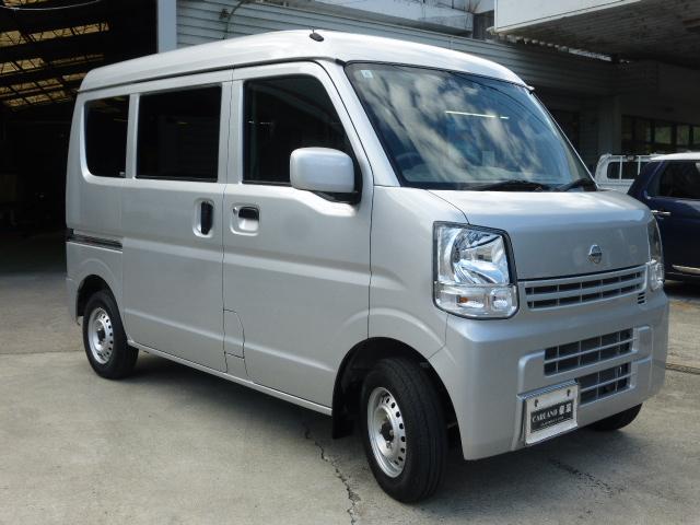 NV100クリッパーバン DX GLセーフティパッケージ ダッシュ4AT キーレスキー ハイルーフ 電動格納ミラー エマージェンシーブレーキ バックソナー 車線逸脱警報 社外ナビ AM/FMチューナー 前後ドライブレコーダー(2枚目)