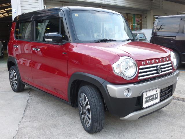 ハスラー ＪスタイルＩＩ　全方位モニター付ナビＴＶ　ビルトインＥＴＣ　スマートキ　プッシュスタート　　ＨＩＤオートライト　フォグランプ　ハーフレザーシート　シートヒーター（4枚目）