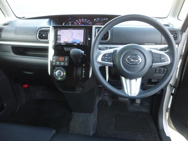 タント X ナビTV バックカメラ ステアリングリモコン ETC 左パワースライドドア LEDオートライト LEDフォグライト 運転席シートヒーター オート電動格納ミラー(12枚目)