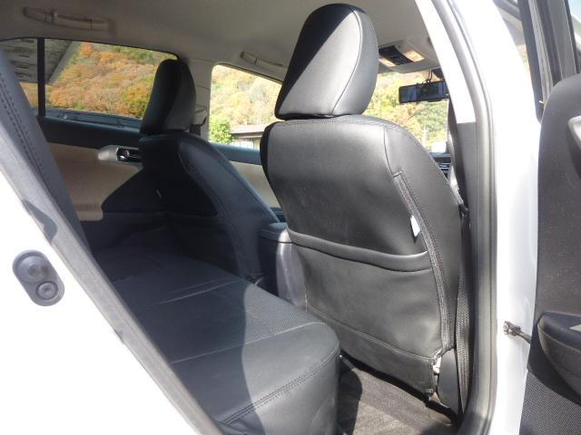 ＣＴ ＣＴ２００ｈ　バージョンＣ　後期フロントグリル　皮調シートカバー　純正ナビフルセグＴＶ　バックカメラ　シートヒーター　ビルトインＥＴＣ　ミラータイプドライブレコーダー　社外１７インチアルミ　パドルシフト　クルーズコントロール（30枚目）