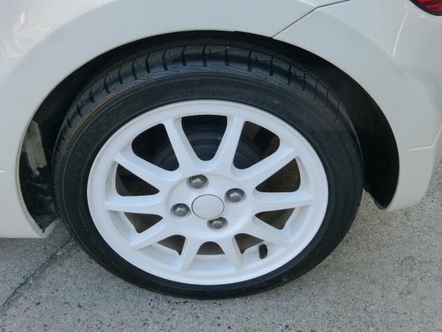 コペン アクティブトップ 5MT 赤レザーシート MOMOステ シートヒーター キーレスキー 2DINディスプレーオーディオ BT対応 ETC 社外アルミ 社外フロントバンパー 社外トランクスポイラー 電動オープントップ(10枚目)