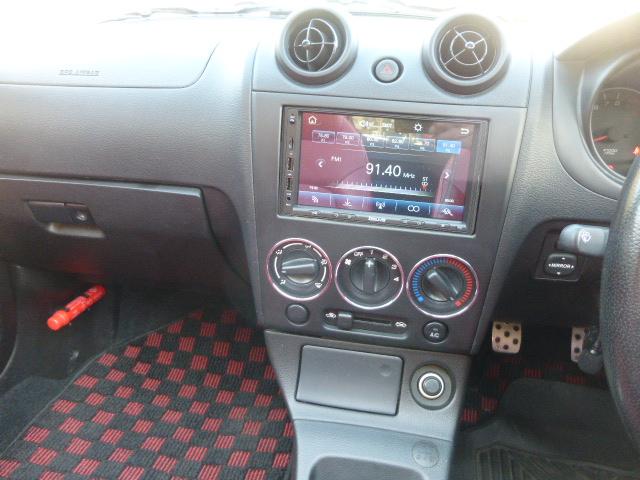 コペン アクティブトップ 5MT 赤レザーシート MOMOステ シートヒーター キーレスキー 2DINディスプレーオーディオ BT対応 ETC 社外アルミ 社外フロントバンパー 社外トランクスポイラー 電動オープントップ(14枚目)