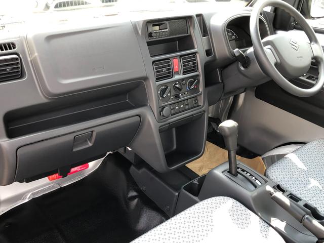 キャリイトラック ＫＣエアコン・パワステ　４ＷＤ　ＡＴ　衝突被害軽減システム　クリアランスソナー　レーンアシスト　アイドリングストップ　オートライト　ＥＳＣ　エアコン　パワーウィンドウ　軽トラック　届出済み未使用車（22枚目）