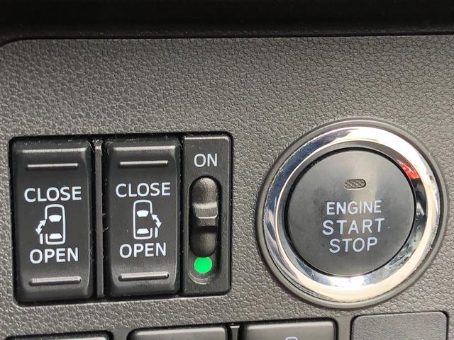 両側電動スライドドア！！荷物で手が塞がるなど簡単にドアの開閉が出来ます！何より力いらずで開閉ＯＫ！女性やお年寄りにも優しい。電動機能はＯＦＦにもできますから元気なお子様の駆け出しも安心！