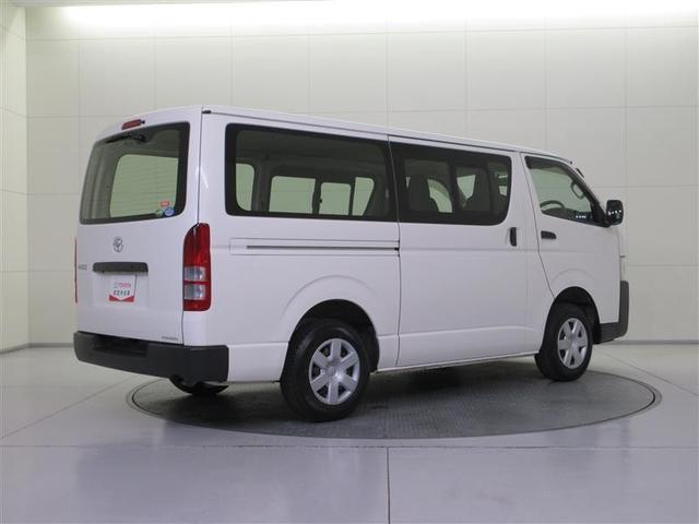 ハイエースバン ロングジャストローDX バックカメラ ドラレコ ワンオーナー 記録簿(6枚目)