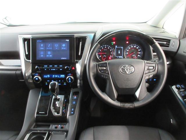 アルファード 2.5S Cパッケージ サンルーフ フルセグ メモリーナビ ミュージックプレイヤー接続可 後席モニター バックカメラ 衝突被害軽減システム ETC 両側電動スライド LEDヘッドランプ 乗車定員7人 3列シート 記録簿(18枚目)