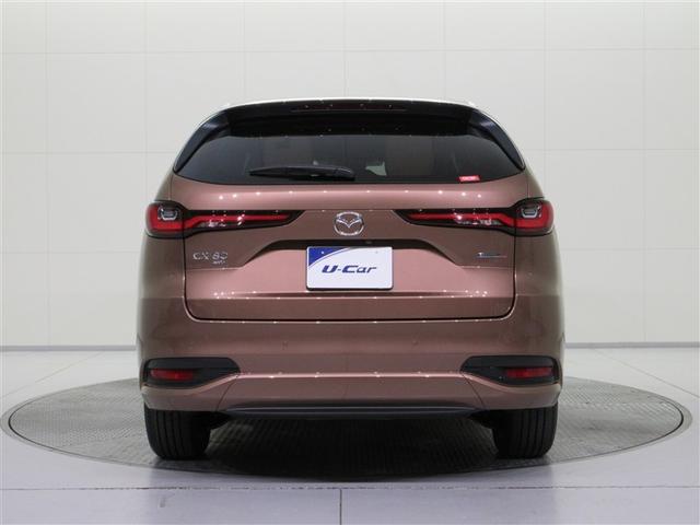 CX-80 XD-ハイブリッド プレミアムスポーツ サンルーフ 4WD フルセグ メモリーナビ ミュージックプレイヤー接続可 バックカメラ 衝突被害軽減システム ETC ドラレコ LEDヘッドランプ 乗車定員6人 3列シート ワンオーナー 記録簿(4枚目)