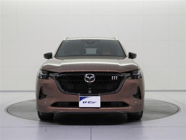 CX-80 XD-ハイブリッド プレミアムスポーツ サンルーフ 4WD フルセグ メモリーナビ ミュージックプレイヤー接続可 バックカメラ 衝突被害軽減システム ETC ドラレコ LEDヘッドランプ 乗車定員6人 3列シート ワンオーナー 記録簿(7枚目)