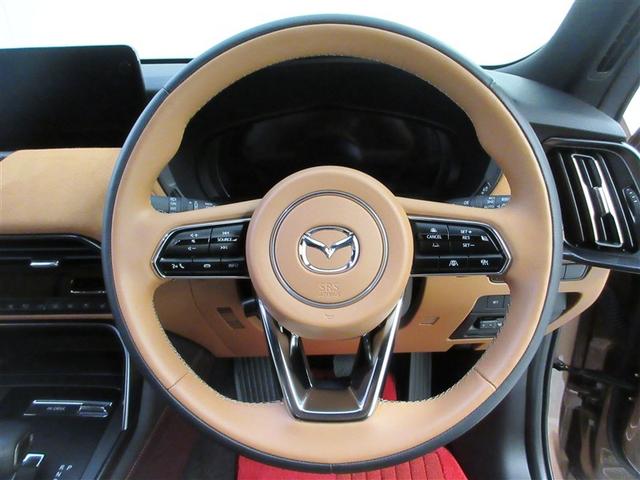 CX-80 XD-ハイブリッド プレミアムスポーツ サンルーフ 4WD フルセグ メモリーナビ ミュージックプレイヤー接続可 バックカメラ 衝突被害軽減システム ETC ドラレコ LEDヘッドランプ 乗車定員6人 3列シート ワンオーナー 記録簿(22枚目)