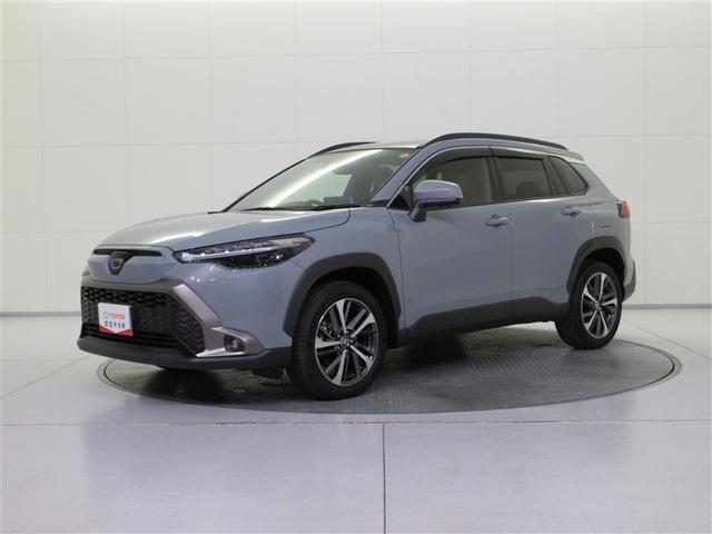 カローラクロス ハイブリッド Z サンルーフ フルセグ メモリーナビ ミュージックプレイヤー接続可 バックカメラ 衝突被害軽減システム ETC LEDヘッドランプ ワンオーナー 記録簿 アイドリングストップ(3枚目)