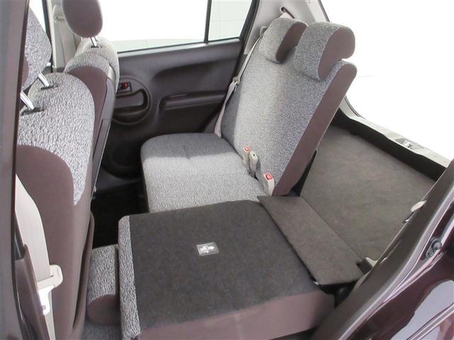 リアシートを倒すことによって、さらにラゲージスペースを広く使うことができ、とても便利です！