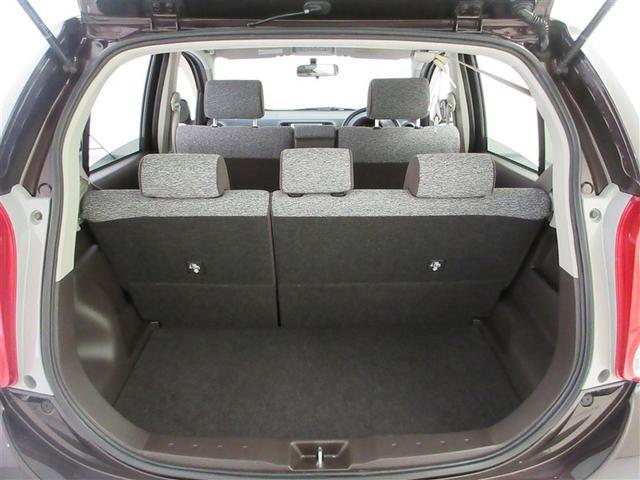 ラゲージスペースもしっかり確保。買い物の荷物もばっちり積み込むことができて便利です。