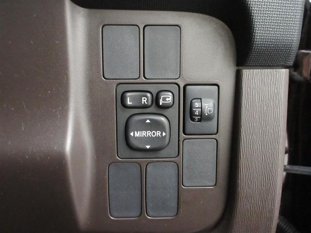 電動格納ドアミラーでせまい駐車場でも安心です。