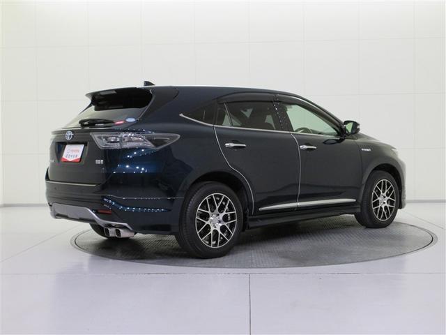 ハリアーハイブリッド プレミアム 4WD フルセグ メモリーナビ DVD再生 ミュージックプレイヤー接続可 バックカメラ 衝突被害軽減システム ETC LEDヘッドランプ ワンオーナー フルエアロ 記録簿 アイドリングストップ(5枚目)