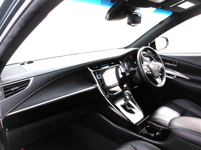 ハリアーハイブリッド プレミアム 4WD フルセグ メモリーナビ DVD再生 ミュージックプレイヤー接続可 バックカメラ 衝突被害軽減システム ETC LEDヘッドランプ ワンオーナー フルエアロ 記録簿 アイドリングストップ(8枚目)