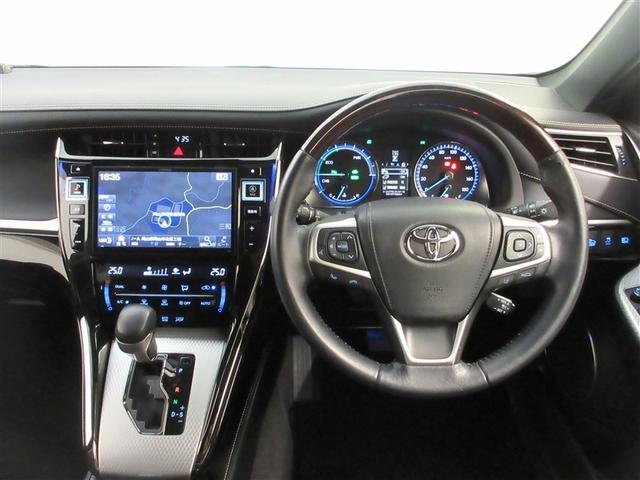 ハリアーハイブリッド プレミアム 4WD フルセグ メモリーナビ DVD再生 ミュージックプレイヤー接続可 バックカメラ 衝突被害軽減システム ETC LEDヘッドランプ ワンオーナー フルエアロ 記録簿 アイドリングストップ(13枚目)