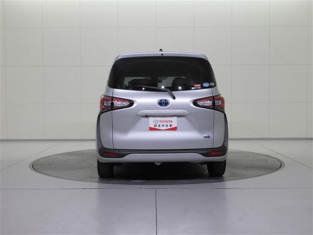 シエンタ ハイブリッドG クエロ フルセグ メモリーナビ DVD再生 ミュージックプレイヤー接続可 バックカメラ 衝突被害軽減システム ETC ドラレコ LEDヘッドランプ ウオークスルー 乗車定員7人 3列シート ワンオーナー(4枚目)