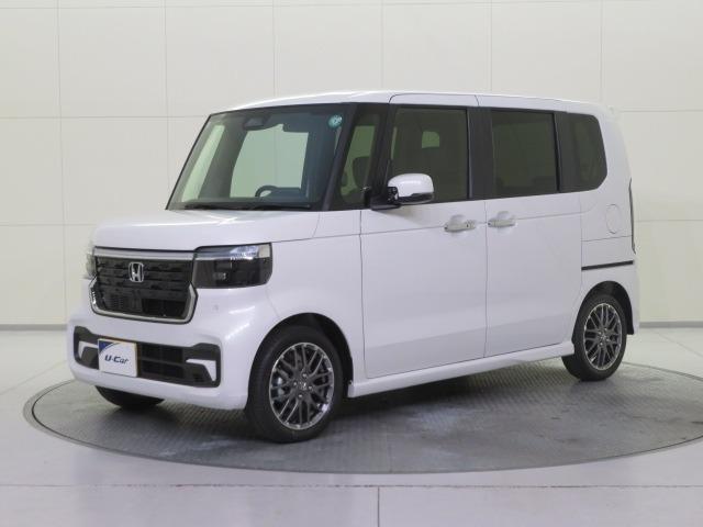 Ｎ－ＢＯＸカスタム ターボ　両側パワースライド　ホンダセンシング　アクティブクルーズコントロール　運転席・助手席シートヒーター　プロジェクター式フルＬＥＤヘッドライト　スマートキー　アクセサリーソケット（7枚目）