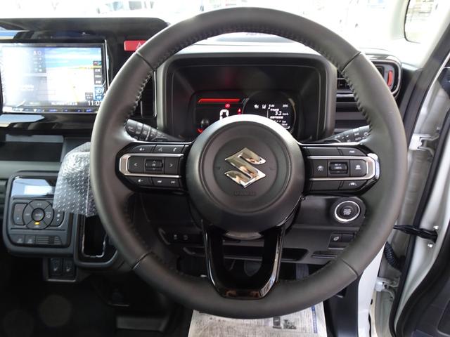 スペーシアギア ハイブリッドＸＺ　ターボ　届出済未使用車　２トンルーフ　ＫＷ８インチフルセグナビ　Ｂｌｕｅｔｏｏｔｈ　ＤＶＤ　バックカメラ　両側電動スライドドア　電動パーキング　シートヒーター　アダプティブクルーズ　ハイビームアシスト（6枚目）
