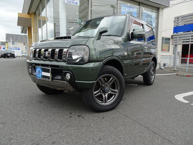 ジムニー ランドベンチャー AT車 ワンオーナー 禁煙車 7インチフルセグナビ DVD Bluetooth 運転席シートヒーター 電動格納ミラー 16インチアルミホイール ステアリングスイッチ(2枚目)