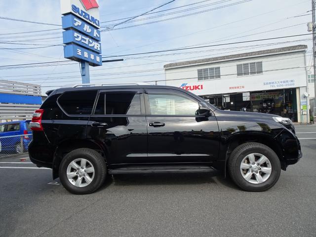 ランドクルーザープラド TX サンルーフ ナビ Bluetooth CD/DVD フルセグTV バックカメラ フロントカメラ ETC シートカバー クルーズコントロール LEDヘッドライト、LEDフォグランプ ルーフレール(8枚目)