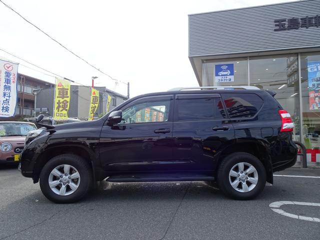 ランドクルーザープラド TX サンルーフ ナビ Bluetooth CD/DVD フルセグTV バックカメラ フロントカメラ ETC シートカバー クルーズコントロール LEDヘッドライト、LEDフォグランプ ルーフレール(9枚目)