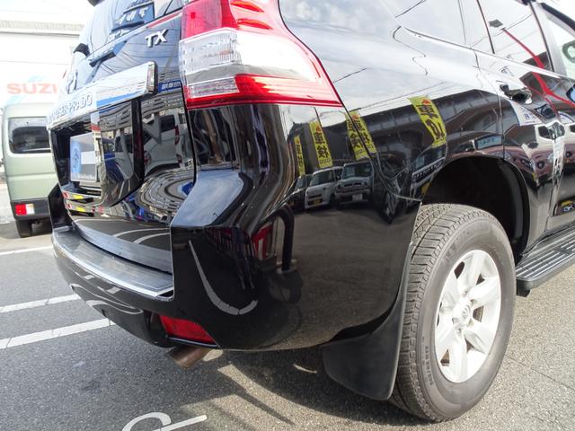 ランドクルーザープラド TX サンルーフ ナビ Bluetooth CD/DVD フルセグTV バックカメラ フロントカメラ ETC シートカバー クルーズコントロール LEDヘッドライト、LEDフォグランプ ルーフレール(24枚目)