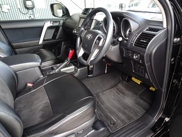 ランドクルーザープラド TX サンルーフ ナビ Bluetooth CD/DVD フルセグTV バックカメラ フロントカメラ ETC シートカバー クルーズコントロール LEDヘッドライト、LEDフォグランプ ルーフレール(38枚目)