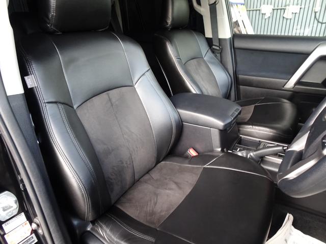 ランドクルーザープラド TX サンルーフ ナビ Bluetooth CD/DVD フルセグTV バックカメラ フロントカメラ ETC シートカバー クルーズコントロール LEDヘッドライト、LEDフォグランプ ルーフレール(41枚目)