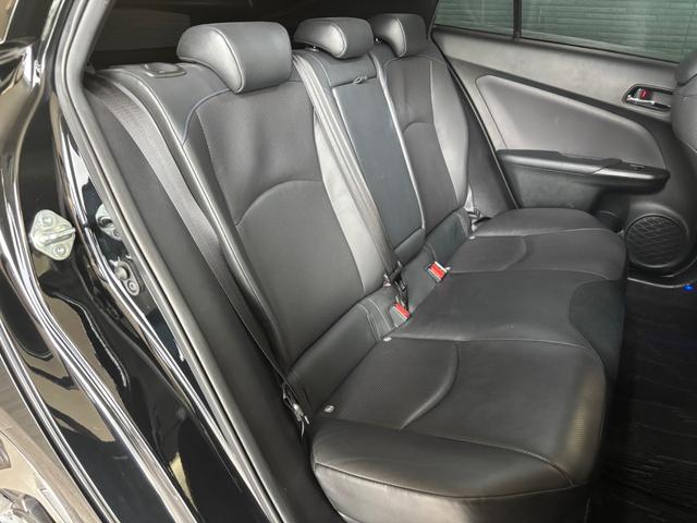 プリウス Ａプレミアム　ツーリングセレクション　ＴＲＤエアロ　モデリスタ１８インチホイール　ＴＥＩＮ車高調　純正９インチナビ　ＮＳＺＴ－Ｙ６８Ｔ　バックモニター　本革エアーシート　ＥＴＣ　クリアランスソナー　ＢＳＭ（50枚目）