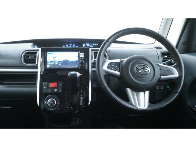 タント カスタムＲＳ　ターボ　純正ナビ　フルセグＴＶ　Ｂｌｕｅｔｏｏｔｈ　両側パワースライドドア　ステアリングスイッチ　ＲＳ専用イルミグリル　ＬＥＤヘッドライト　ＡＵＴＯライト・エアコン　スマートキー　フォグライト　ＥＴＣ（15枚目）