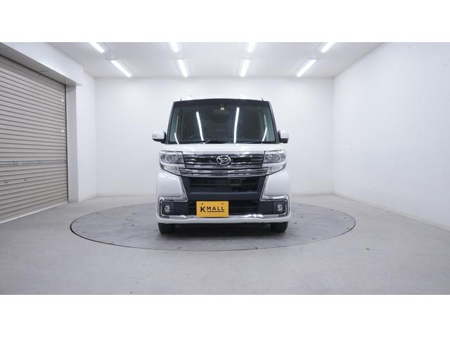 タント カスタムＲＳ　トップエディションＳＡＩＩＩ　Ｗエアバック　後期　ターボ　社外ナビ　フルセグＴＶ　バックカメラ　両側パワースライドドア　スマートアシスト２　誤発進抑制機能　車線逸脱警報　先行車お知らせ機能　衝突回避支援ブレーキ機能　ＥＴＣ（2枚目）
