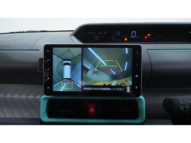 タント Ｘ　禁煙車　スマートアシスト　純正ナビ８インチ　地デジＴＶ　ＣＤ／ＤＶＤ再生　Ｂｌｕｅｔｏｏｔｈ接続　全方位モニター　パワースライドドア　スマートキー　プッシュスタート　シートヒーター　ＡＵＴＯライト（9枚目）