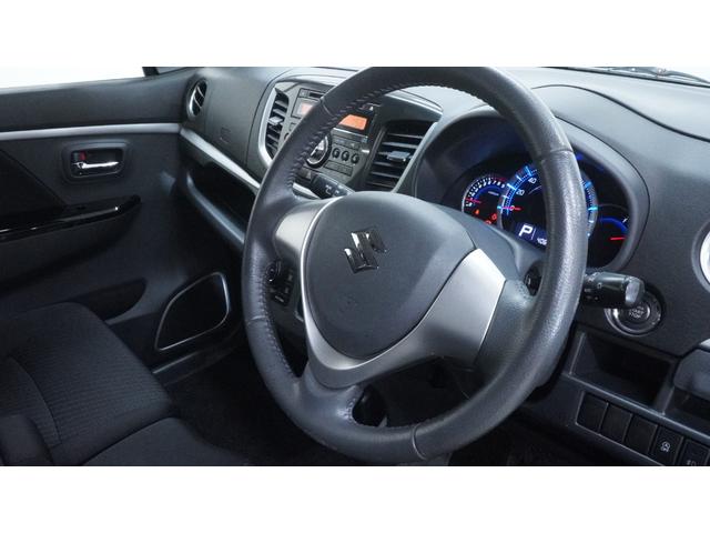 ワゴンＲスティングレー Ｘ　禁煙車　オーディオ　スマートキー　革巻きハンドル　アームレスト　チルトステアリング　シートリフター　ＨＩＤヘッドライト　ＡＵＴＯエアコン　電動格納ドアミラー　純正１４インチアルミホイール（16枚目）