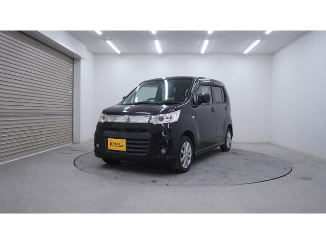 ワゴンＲスティングレー Ｘ　禁煙車　オーディオ　スマートキー　革巻きハンドル　アームレスト　チルトステアリング　シートリフター　ＨＩＤヘッドライト　ＡＵＴＯエアコン　電動格納ドアミラー　純正１４インチアルミホイール（50枚目）