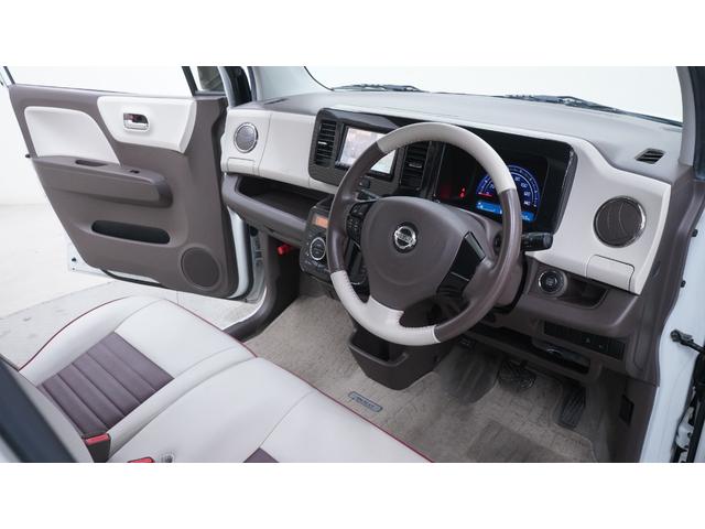 モコ ドルチェX 禁煙車 純正ナビ フルセグTV CD/DVD再生 スマートキー プッシュスタート インパネAT ベンチシート アームレスト HIDヘッドライト AUTOライト AUTOエアコン 革巻きハンドル(16枚目)