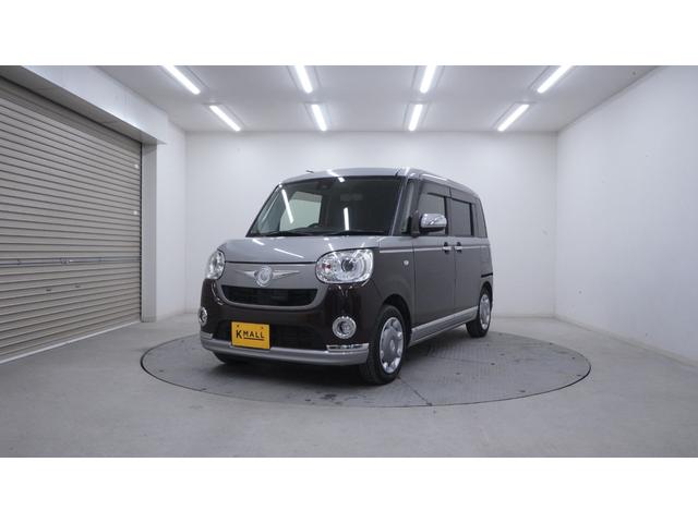 ムーヴキャンバス Ｇメイクアップ　ＳＡＩＩ　禁煙車　純正ナビ　フルセグＴＶ　Ｂｌｕｅｔｏｏｔｈ対応　ＣＤ／ＤＶＤ再生　両側パワースライドドア　革巻きハンドル　ＡＵＴＯエアコン　ステアリングスイッチ　電動格納ドアミラー　スマートキー（55枚目）