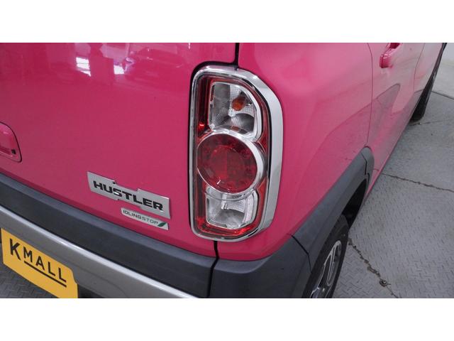ハスラー 　禁煙車　　社外メモリーナビ　フルセグＴＶ　ＣＤ／ＤＶＤ再生　スマートキー　ベンチシート　電動格納ドアミラーウィンカー　シートヒーター　衝突被害軽減ブレーキ　車線逸脱警報　アイドリングストップ（62枚目）