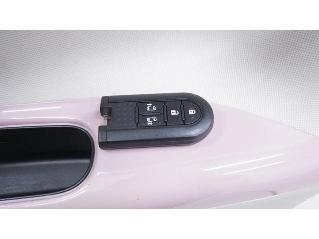 ムーヴキャンバス 　禁煙車　社外ナビ　フルセグＴＶ　ＣＤ／ＤＶＤ再生　Ｂｌｕｅｔｏｏｔｈ接続　両側パワースライドドア　スマートキー　電動格納ドアミラー　シートヒーター　衝突被害軽減ブレーキ　アイドリングストップ（15枚目）