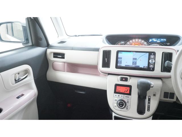 ムーヴキャンバス 　禁煙車　社外ナビ　フルセグＴＶ　ＣＤ／ＤＶＤ再生　Ｂｌｕｅｔｏｏｔｈ接続　両側パワースライドドア　スマートキー　電動格納ドアミラー　シートヒーター　衝突被害軽減ブレーキ　アイドリングストップ（33枚目）