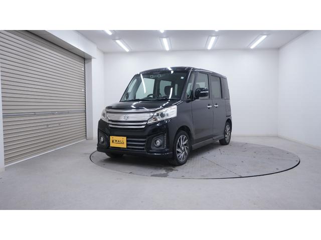 スペーシアカスタム 　禁煙車　デュアルブレーキサポート　社外ナビ　地デジＴＶ　ＣＤ／ＤＶＤ再生　バックカメラ　両側パワースライドドア　スマートキー　シートリフター　シートヒーター　フォグライト　アイドリングストップ（57枚目）