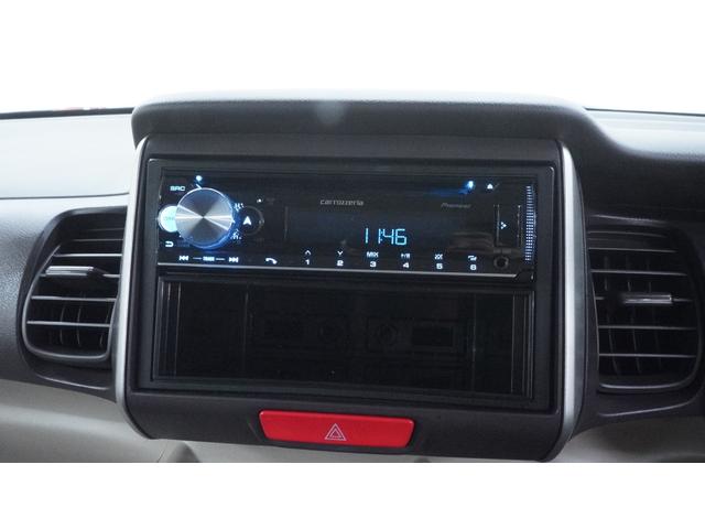 N-BOX 禁煙車 社外オーディオ パワースライドドア スマートキー プッシュスタート オートエアコン インパネAT ベンチシート アームレスト シートカバー 社外15インチアルミホイール アイドリングストップ(8枚目)