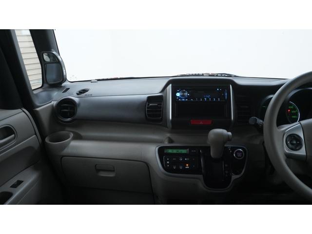 N-BOX 禁煙車 社外オーディオ パワースライドドア スマートキー プッシュスタート オートエアコン インパネAT ベンチシート アームレスト シートカバー 社外15インチアルミホイール アイドリングストップ(27枚目)
