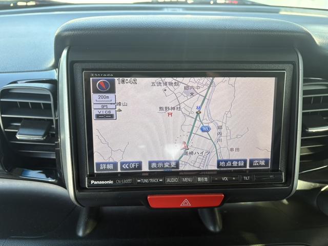 Ｎ－ＢＯＸカスタム Ｇ・ターボパッケージ　禁煙車　ターボ　ナビ装着車スペシャルパッケージ　ストラーダナビ　フルセグＴＶ　ＣＤ／ＤＶＤ再生　Ｂｌｕｅｔｏｏｔｈ接続　両側パワースライドドア　ＨＩＤヘッドライト　電動格納ドアミラー　ＥＴＣ（8枚目）