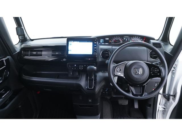 Ｎ－ＢＯＸカスタム Ｌ　禁煙車　ホンダセンシング　純正ナビ　フルセグＴＶ　Ｂｌｕｅｔｏｏｔｈ　バックカメラ　両側パワースライドドア　スマートキー　ビルトインＥＴＣ　純正１４インチアルミホイール　衝突被害軽減ブレーキ　ＥＴＣ（3枚目）