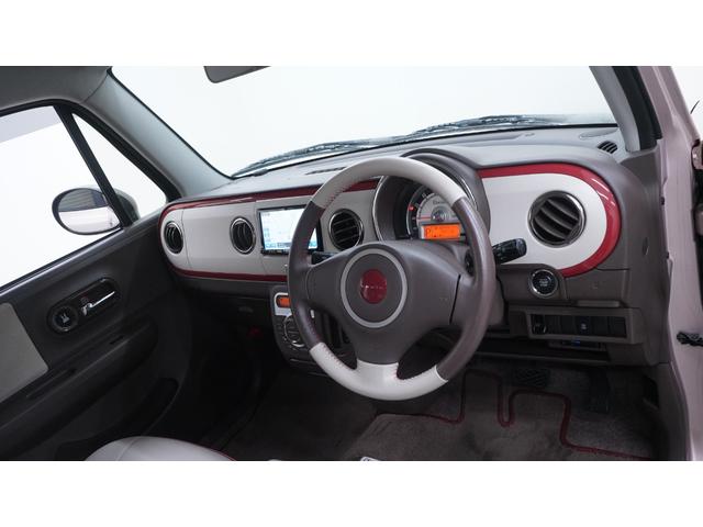 アルトラパンショコラ X 禁煙車 社外ナビ 地デジTV スマートキー 専用レザー調シート・内装カラー AUTOエアコン AUTOライト ショコラグレード専用純正スチールホイール アイドリングストップ ETC(16枚目)