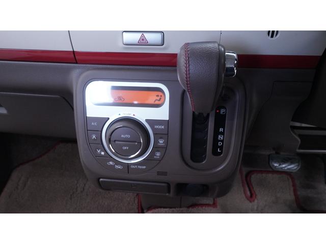 アルトラパンショコラ X 禁煙車 社外ナビ 地デジTV スマートキー 専用レザー調シート・内装カラー AUTOエアコン AUTOライト ショコラグレード専用純正スチールホイール アイドリングストップ ETC(28枚目)