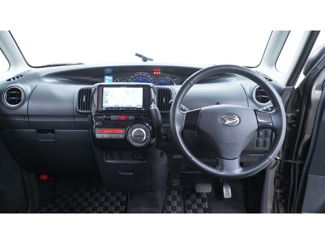 タント カスタムＸ　禁煙車　社外ナビ　地デジＴＶ　Ｂｌｕｅｔｏｏｔｈ　パワースライドドア　ＨＩＤヘッドライト　ＥＴＣ　キーフリー　ＡＵＴＯエアコン　ミラクルオープンドア　ベンチシート　アームレスト　純正１４インチアルミ（3枚目）