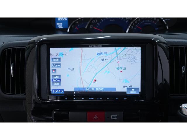 タント カスタムＸ　禁煙車　社外ナビ　地デジＴＶ　Ｂｌｕｅｔｏｏｔｈ　パワースライドドア　ＨＩＤヘッドライト　ＥＴＣ　キーフリー　ＡＵＴＯエアコン　ミラクルオープンドア　ベンチシート　アームレスト　純正１４インチアルミ（9枚目）